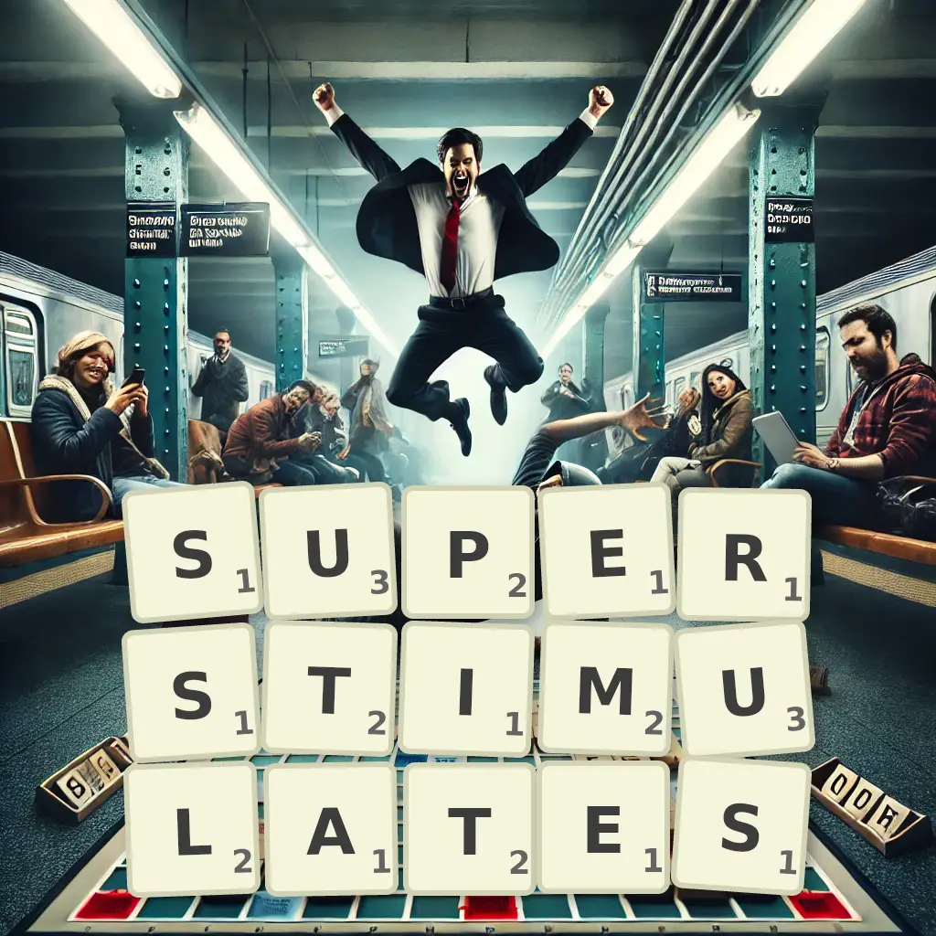 List of words with letters SUPERSTIMULATES Words with letters SUPERSTIMULATES