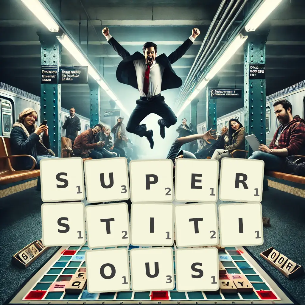 List of words with letters SUPERSTITIOUS Words with letters SUPERSTITIOUS