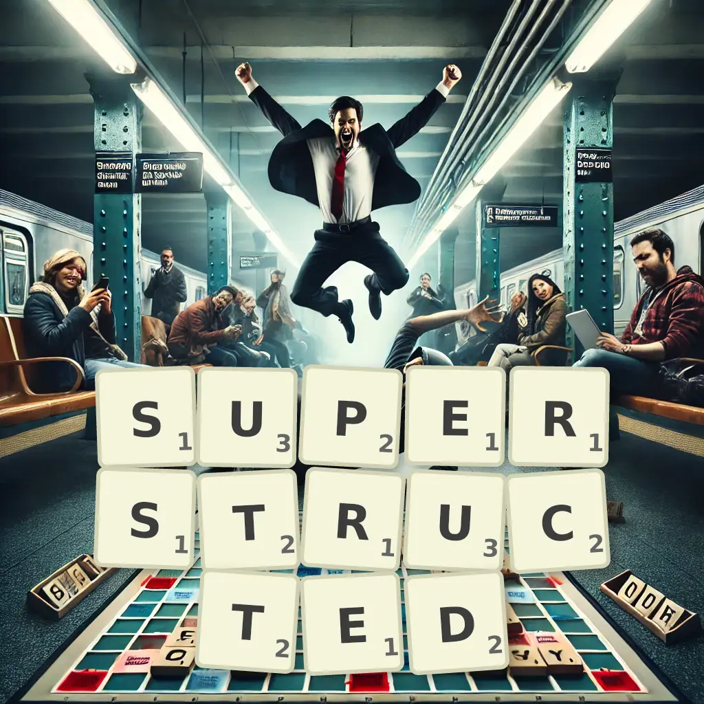 List of words with letters SUPERSTRUCTED Words with letters SUPERSTRUCTED