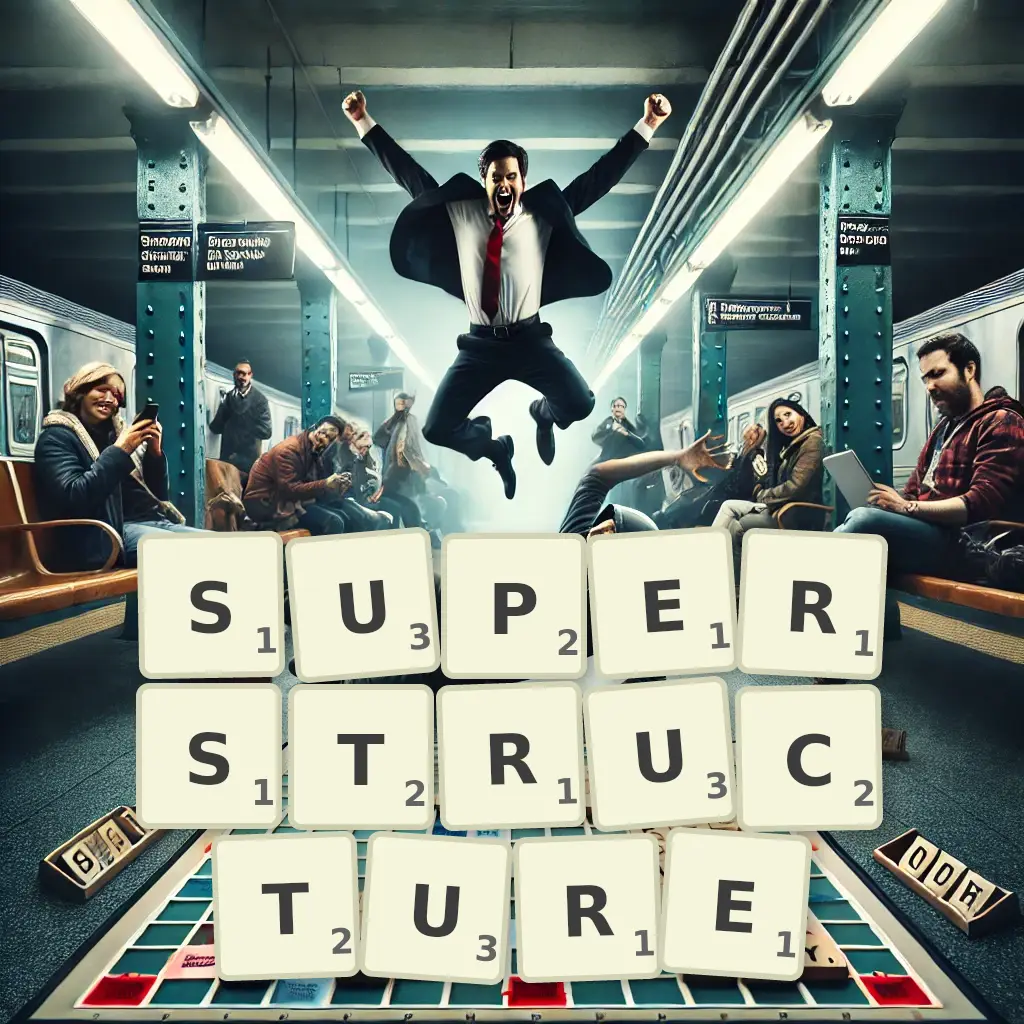 List of words with letters SUPERSTRUCTURE Words with letters SUPERSTRUCTURE