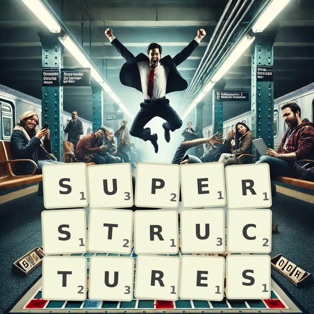 List of words with letters SUPERSTRUCTURES Words with letters SUPERSTRUCTURES
