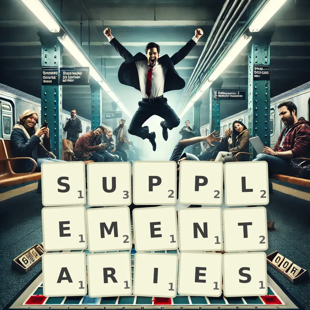 List of words with letters SUPPLEMENTARIES Words with letters SUPPLEMENTARIES