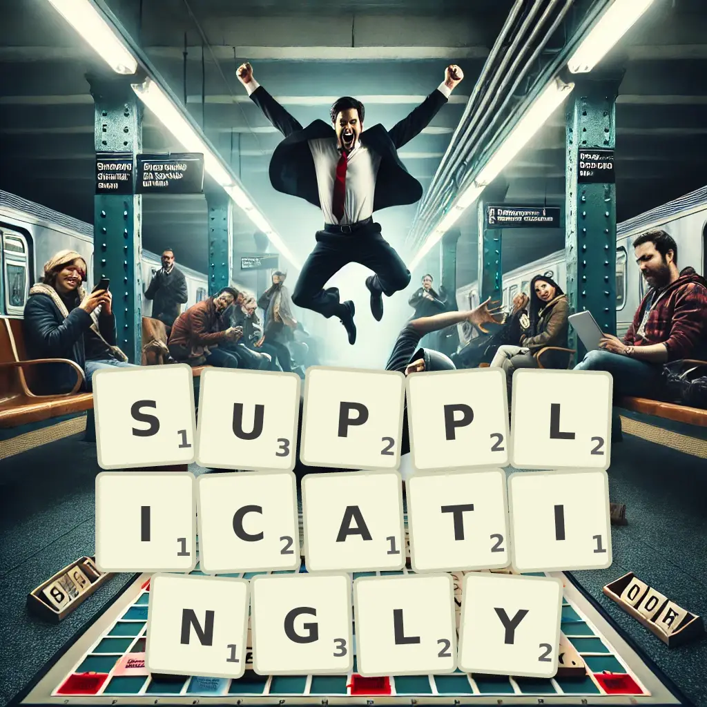 List of words with letters SUPPLICATINGLY Words with letters SUPPLICATINGLY