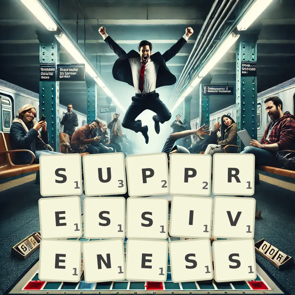 List of words with letters SUPPRESSIVENESS Words with letters SUPPRESSIVENESS