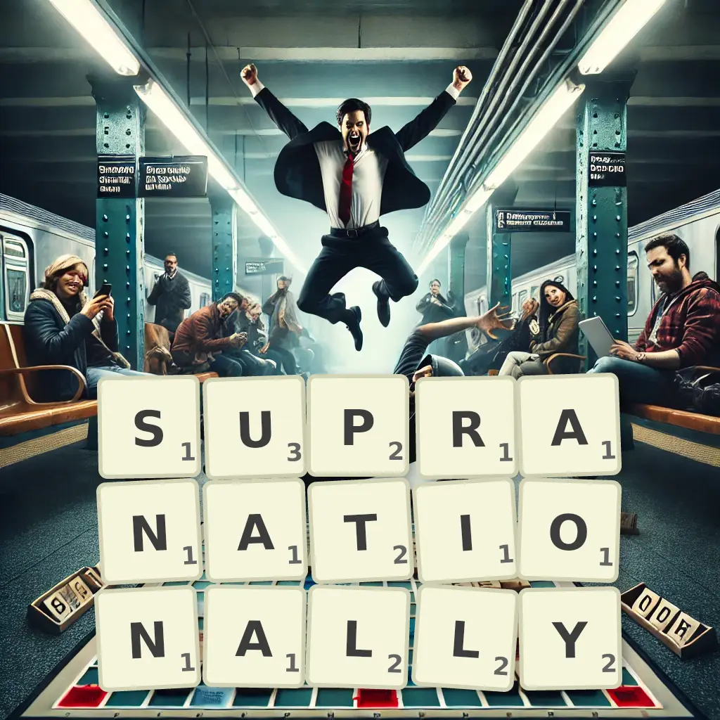 List of words with letters SUPRANATIONALLY Words with letters SUPRANATIONALLY