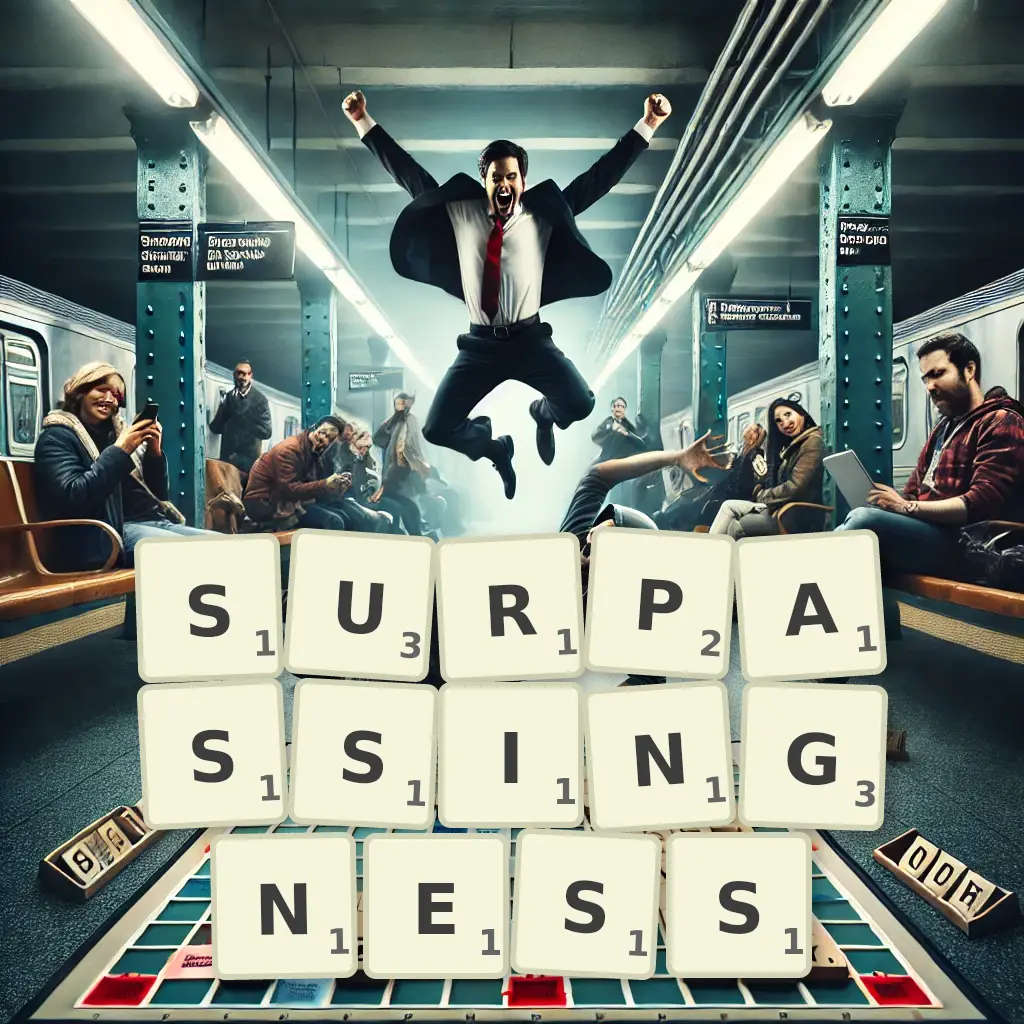 List of words with letters SURPASSINGNESS Words with letters SURPASSINGNESS