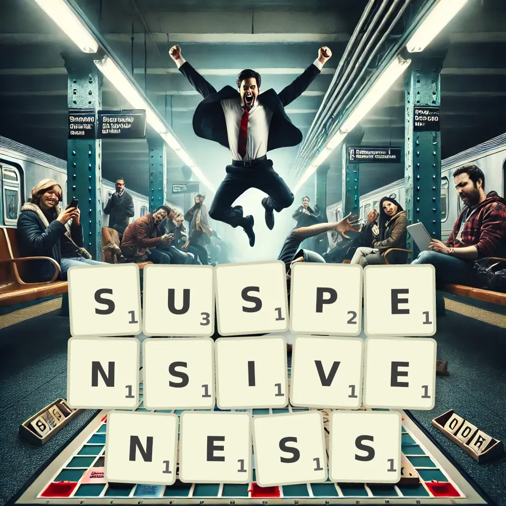 List of words with letters SUSPENSIVENESS Words with letters SUSPENSIVENESS