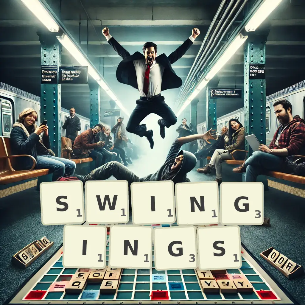 List of words with letters SWINGINGS Words with letters SWINGINGS