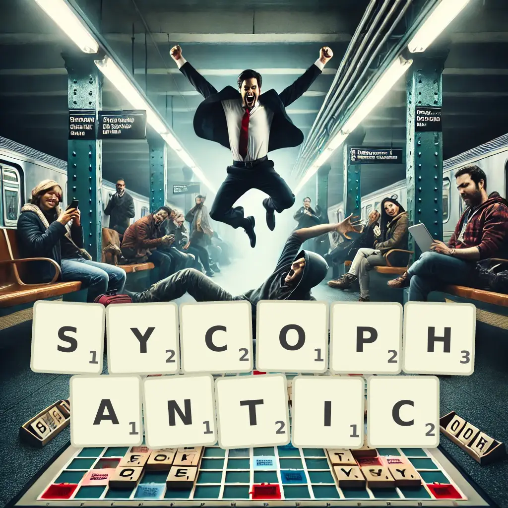 List of words with letters SYCOPHANTIC Words with letters SYCOPHANTIC