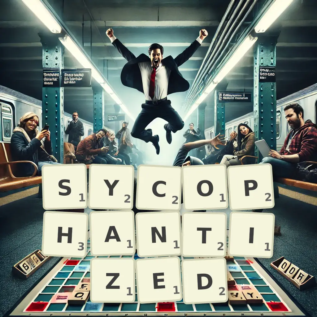 List of words with letters SYCOPHANTIZED Words with letters SYCOPHANTIZED