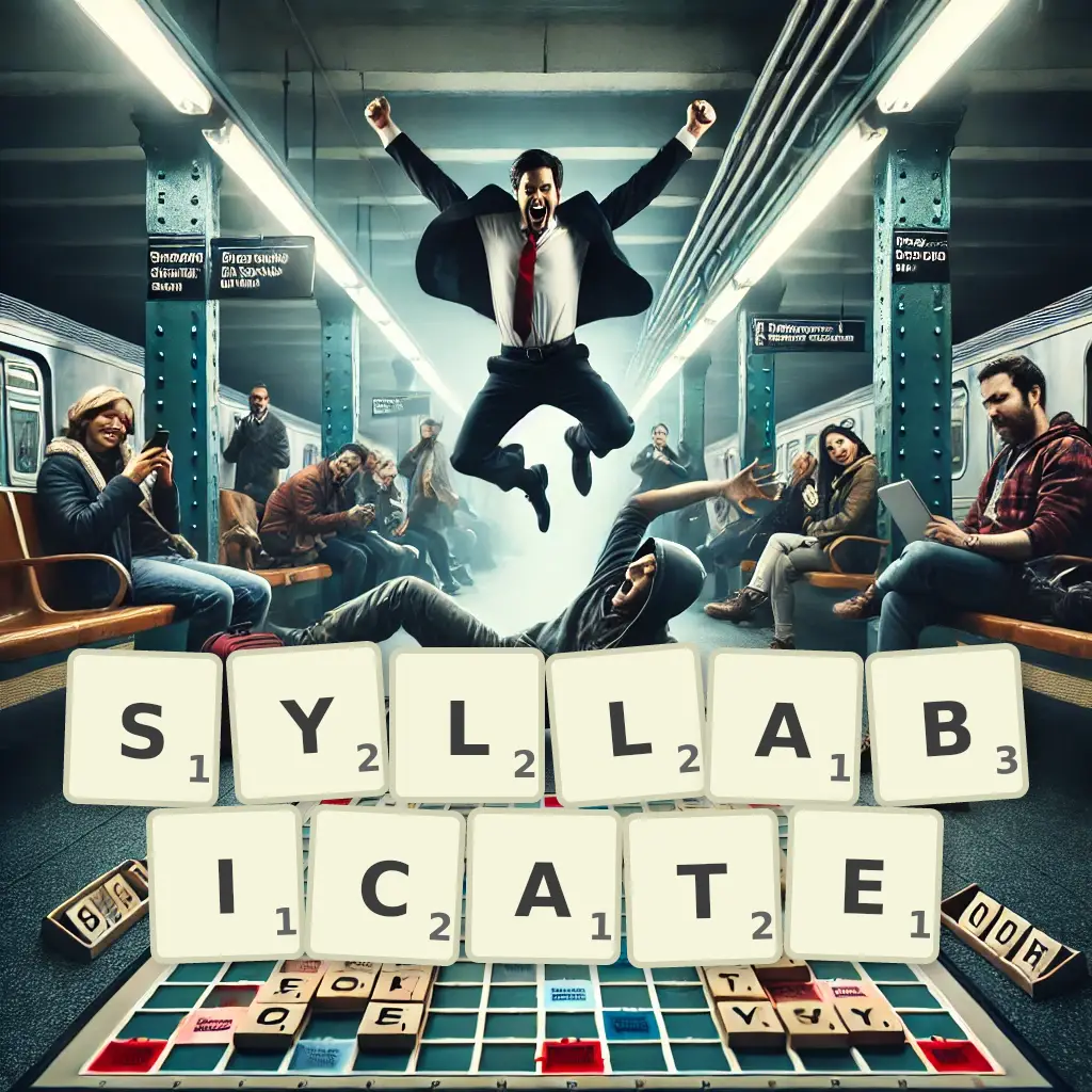 List of words with letters SYLLABICATE Words with letters SYLLABICATE