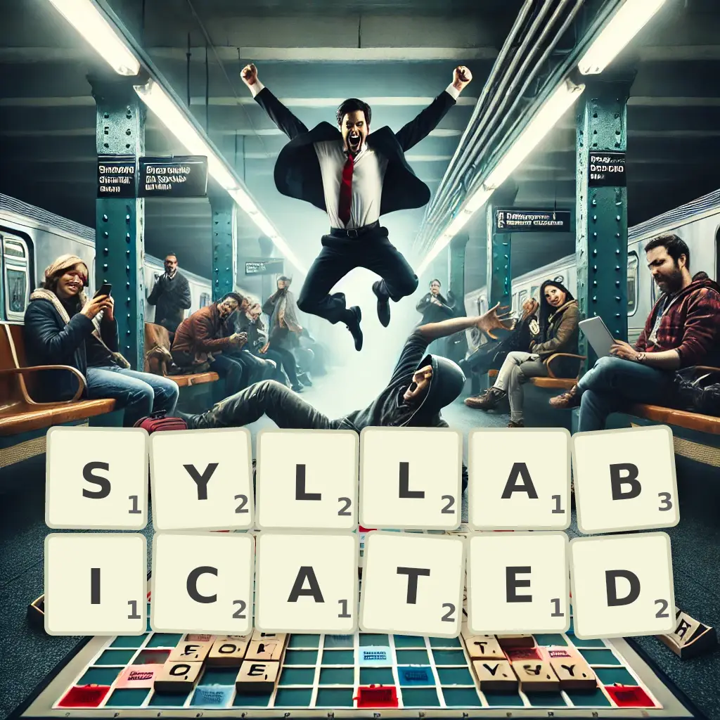 List of words with letters SYLLABICATED Words with letters SYLLABICATED