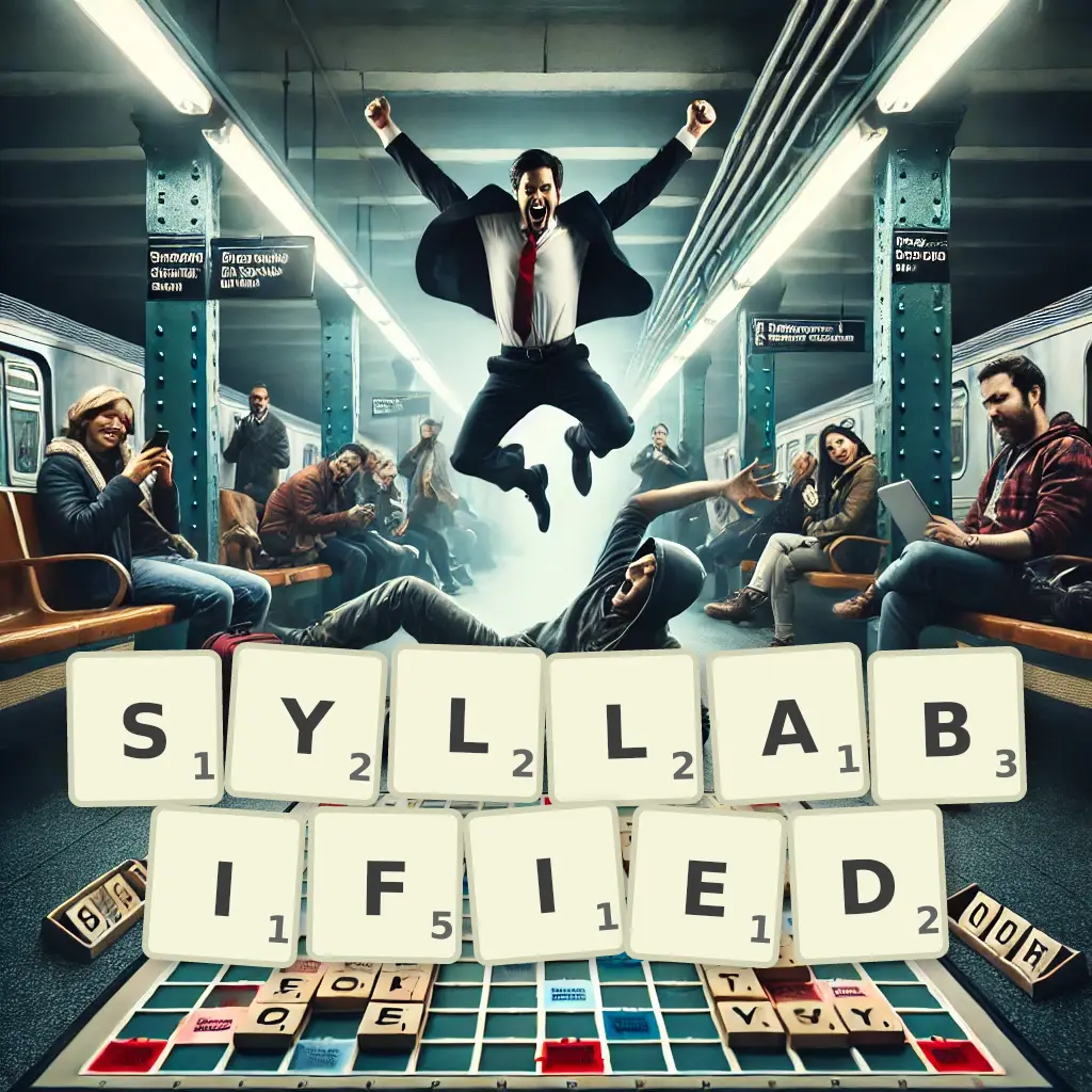 List of words with letters SYLLABIFIED Words with letters SYLLABIFIED