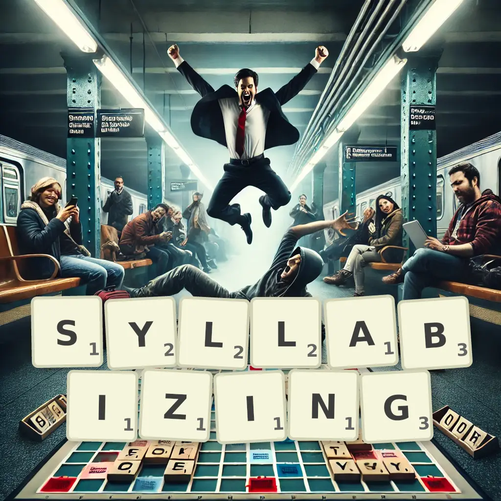 List of words with letters SYLLABIZING Words with letters SYLLABIZING