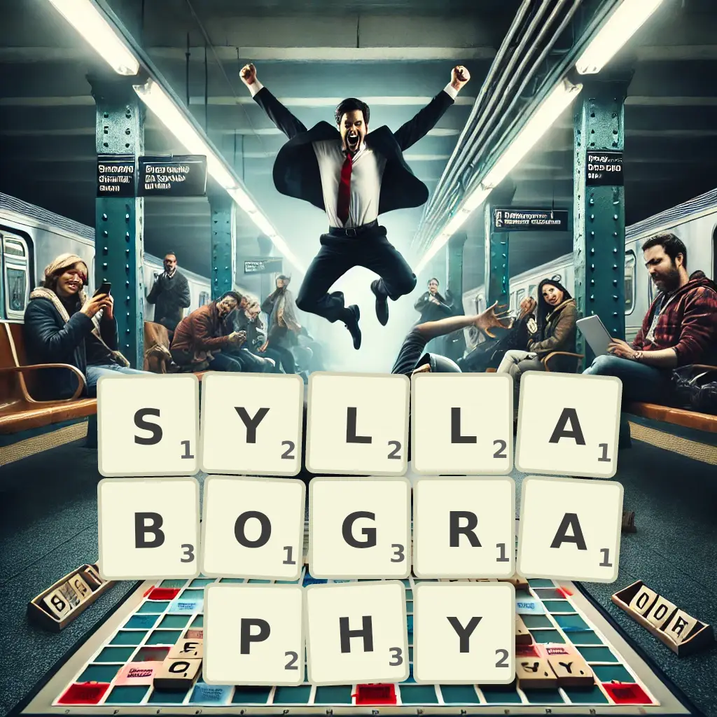 List of words with letters SYLLABOGRAPHY Words with letters SYLLABOGRAPHY
