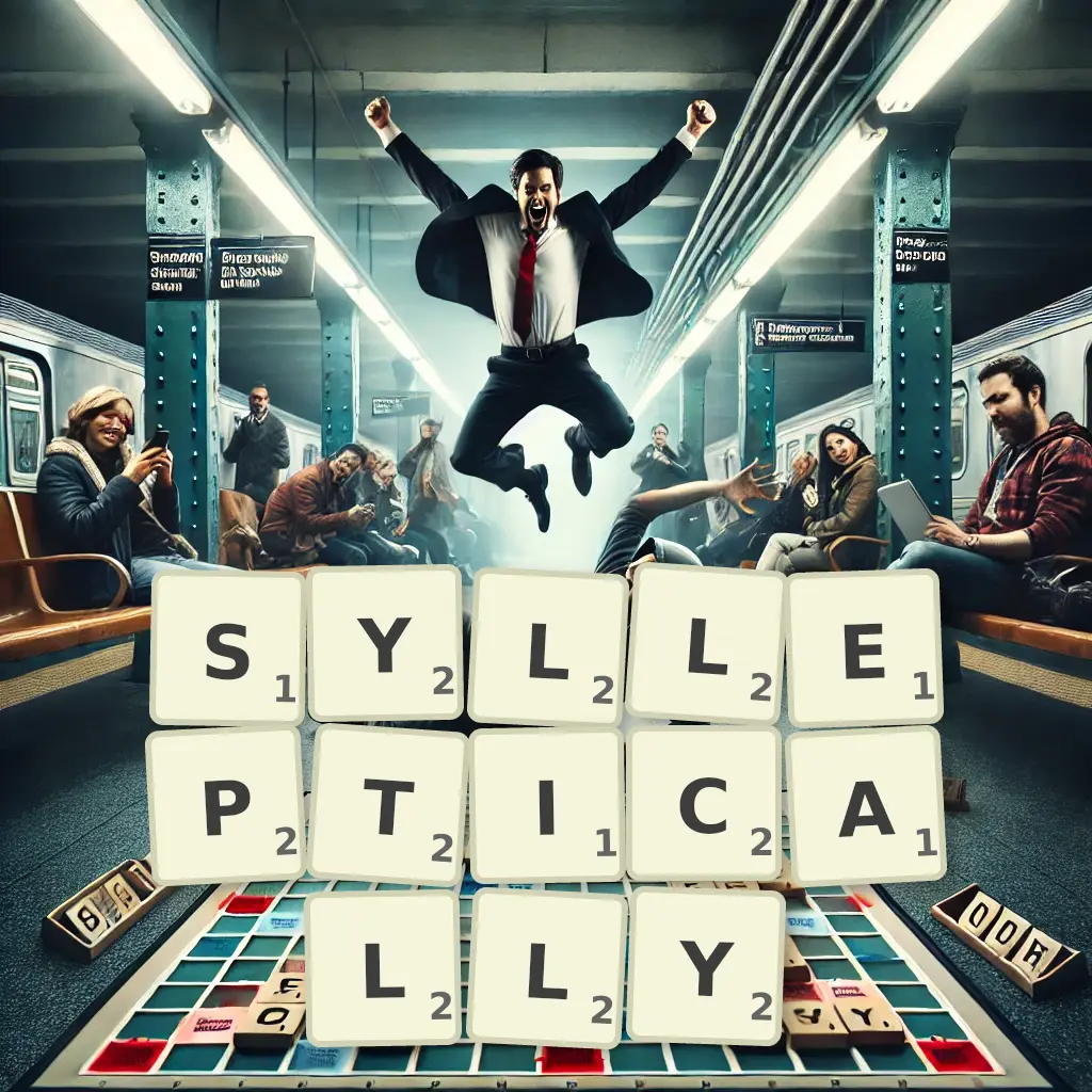 List of words with letters SYLLEPTICALLY Words with letters SYLLEPTICALLY