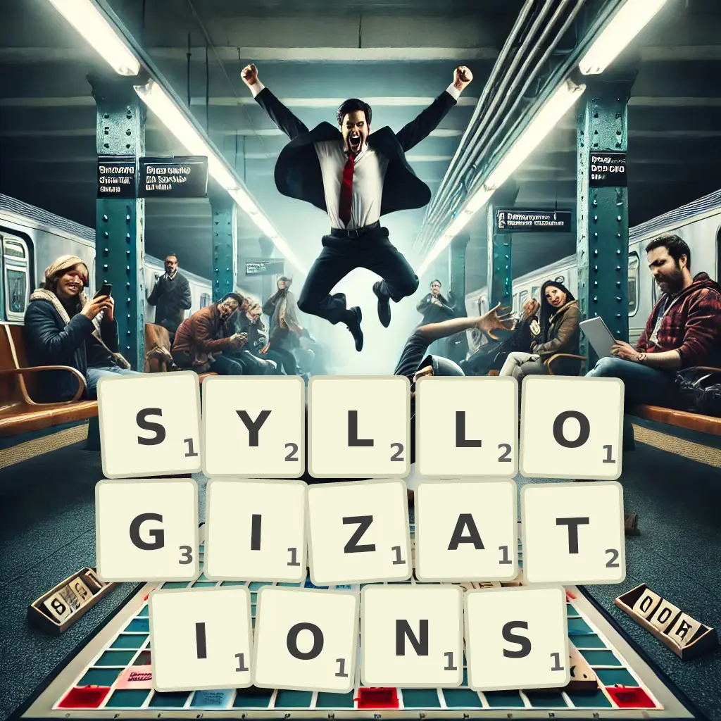 List of words with letters SYLLOGIZATIONS Words with letters SYLLOGIZATIONS