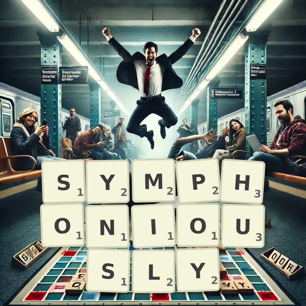 List of words with letters SYMPHONIOUSLY Words with letters SYMPHONIOUSLY