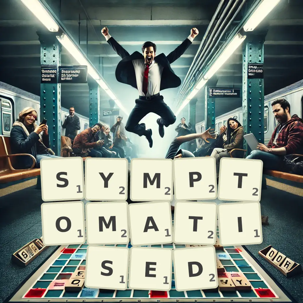 List of words with letters SYMPTOMATISED Words with letters SYMPTOMATISED