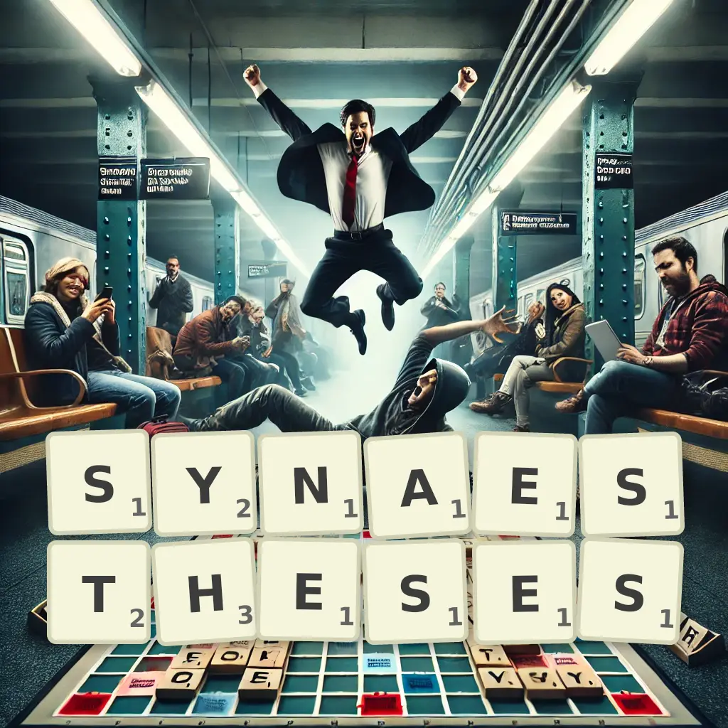 List of words with letters SYNAESTHESES Words with letters SYNAESTHESES