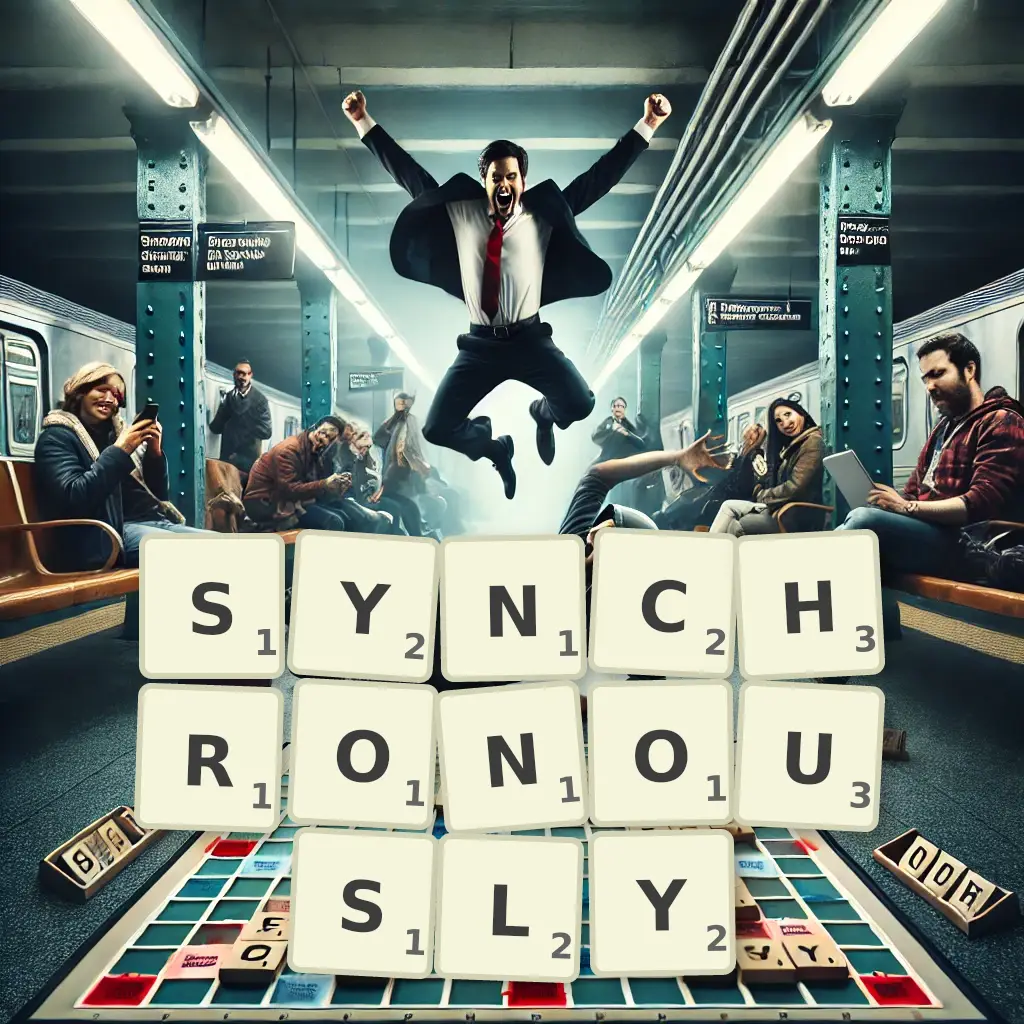 List of words with letters SYNCHRONOUSLY Words with letters SYNCHRONOUSLY