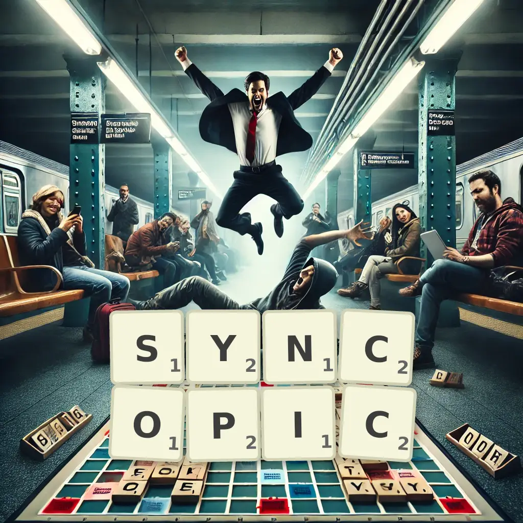 List of words with letters SYNCOPIC Words with letters SYNCOPIC