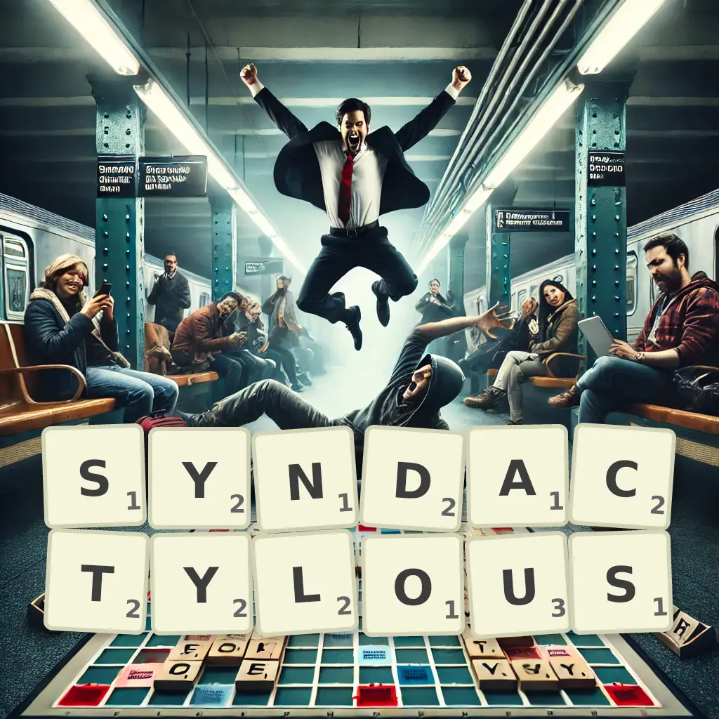 List of words with letters SYNDACTYLOUS Words with letters SYNDACTYLOUS