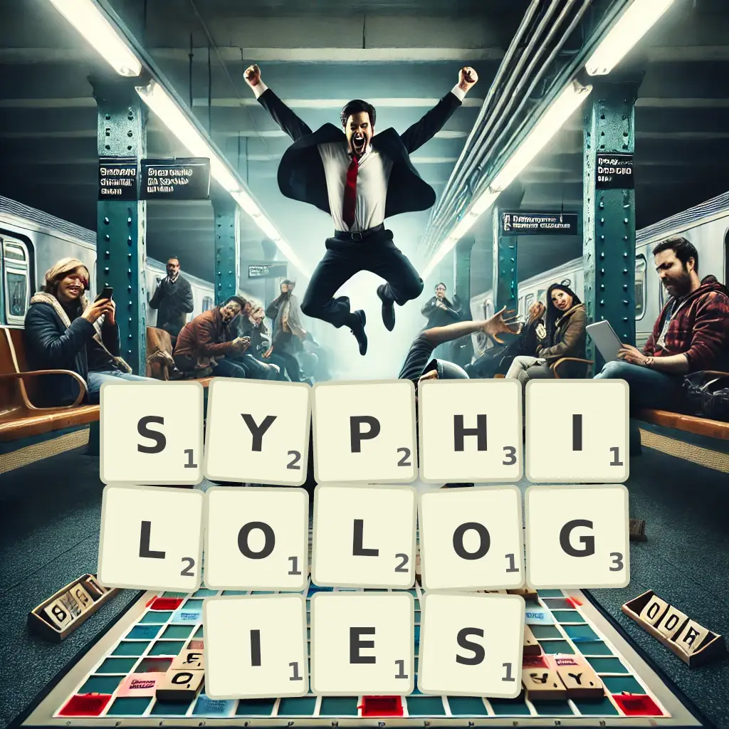 List of words with letters SYPHILOLOGIES Words with letters SYPHILOLOGIES