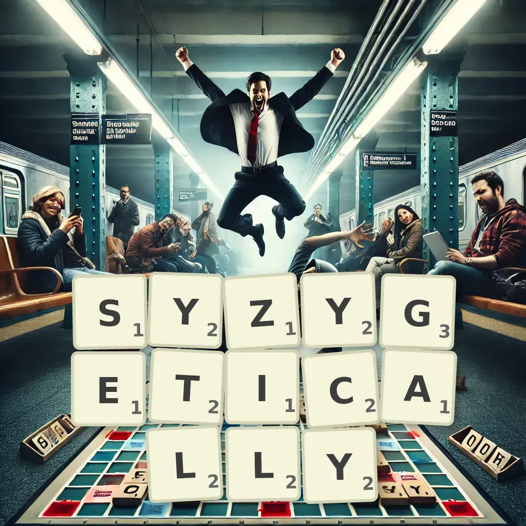 List of words with letters SYZYGETICALLY Words with letters SYZYGETICALLY