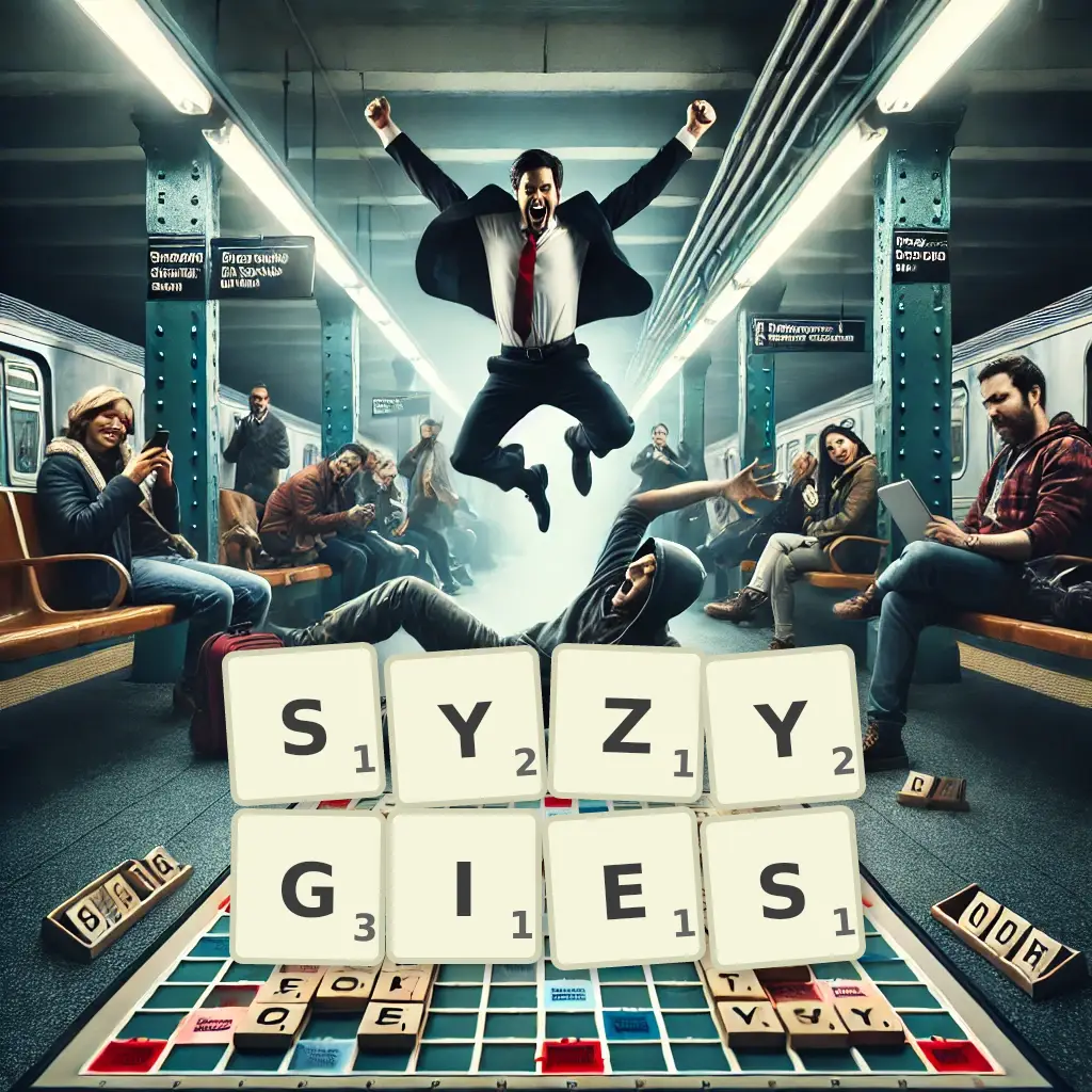 List of words with letters SYZYGIES Words with letters SYZYGIES