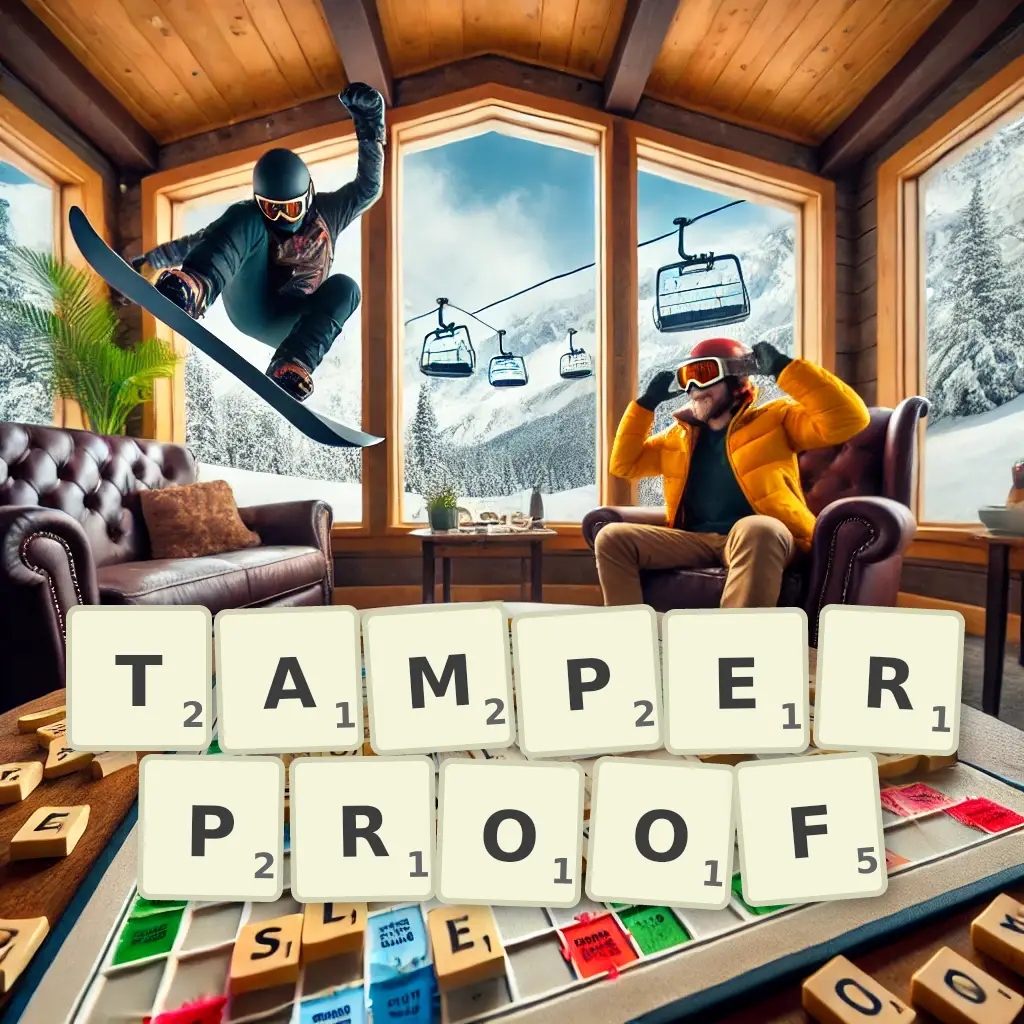 List of words with letters TAMPERPROOF Words with letters TAMPERPROOF