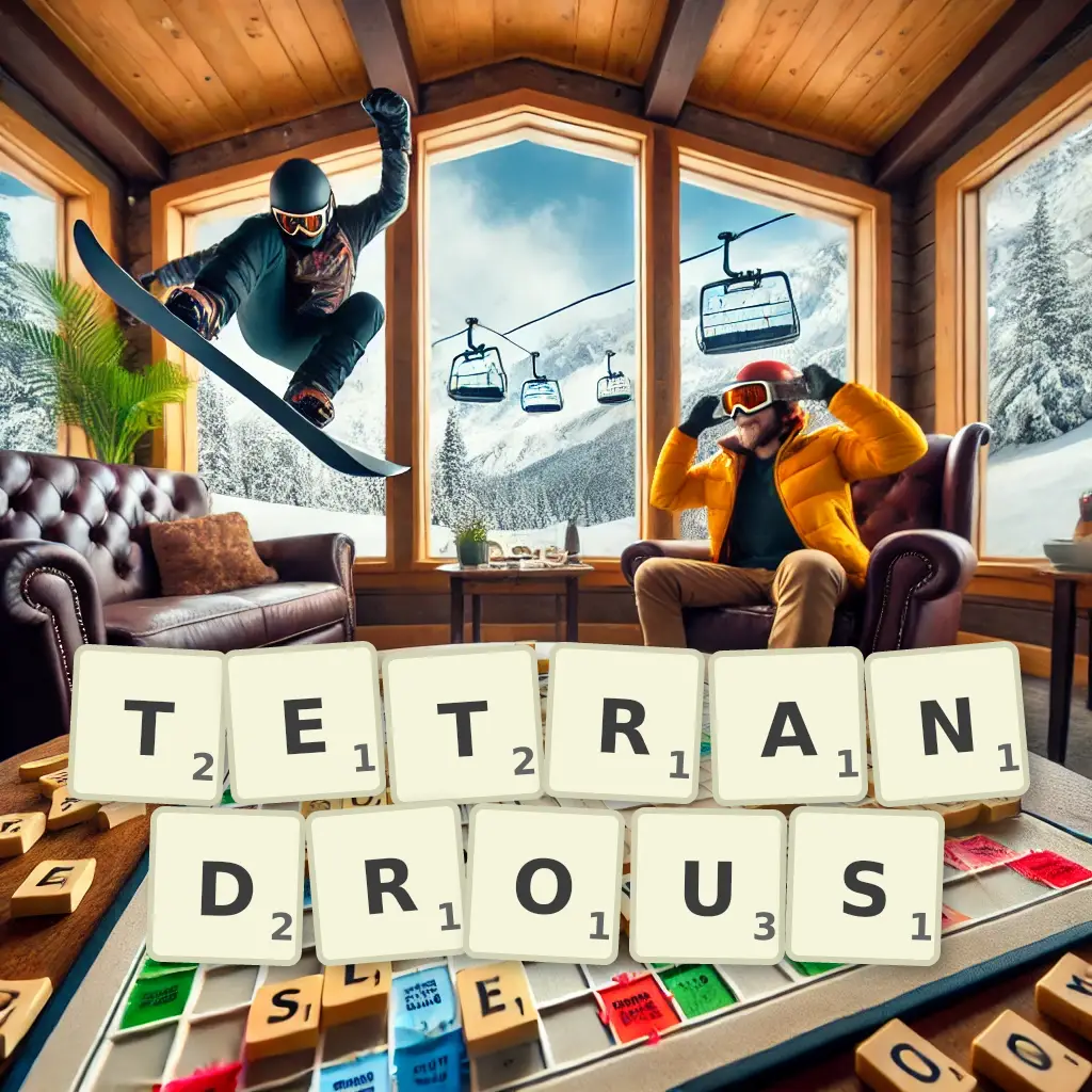 List of words with letters TETRANDROUS Words with letters TETRANDROUS