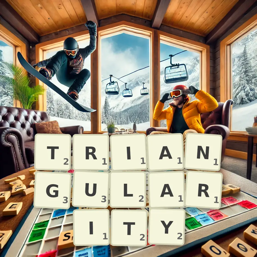 List of words with letters TRIANGULARITY Words with letters TRIANGULARITY