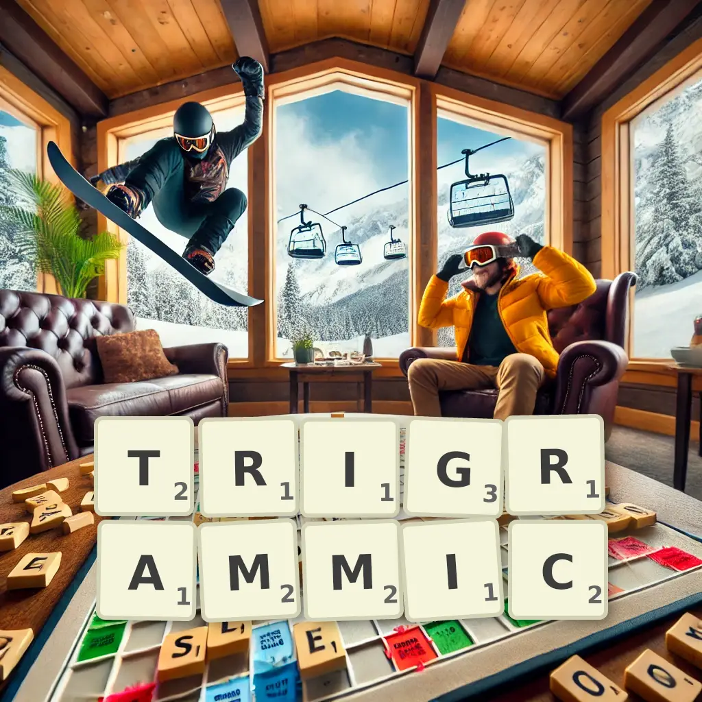 List of words with letters TRIGRAMMIC Words with letters TRIGRAMMIC