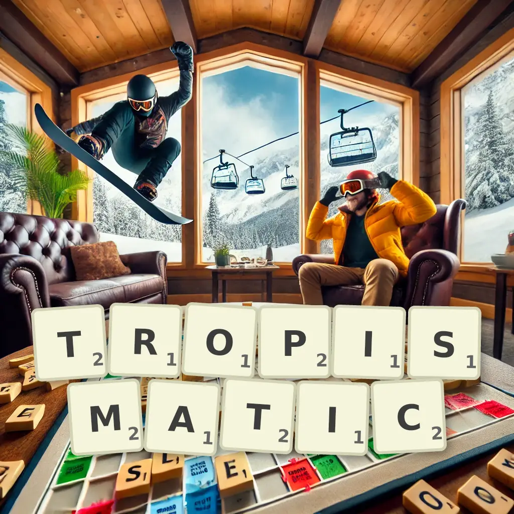 Words with letters TROPISMATIC