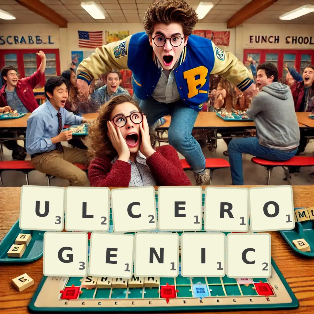 List of words with letters ULCEROGENIC Words with letters ULCEROGENIC