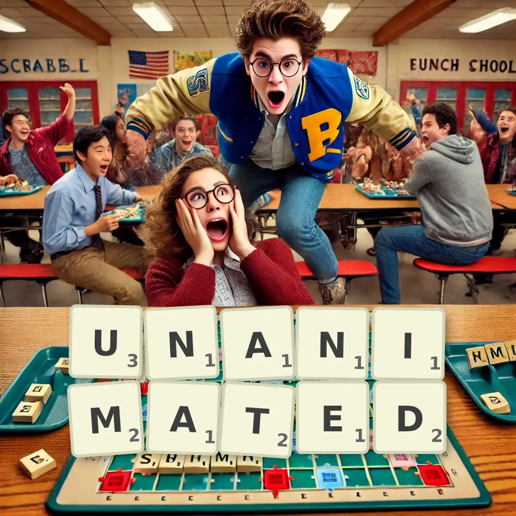 List of words with letters UNANIMATED Words with letters UNANIMATED