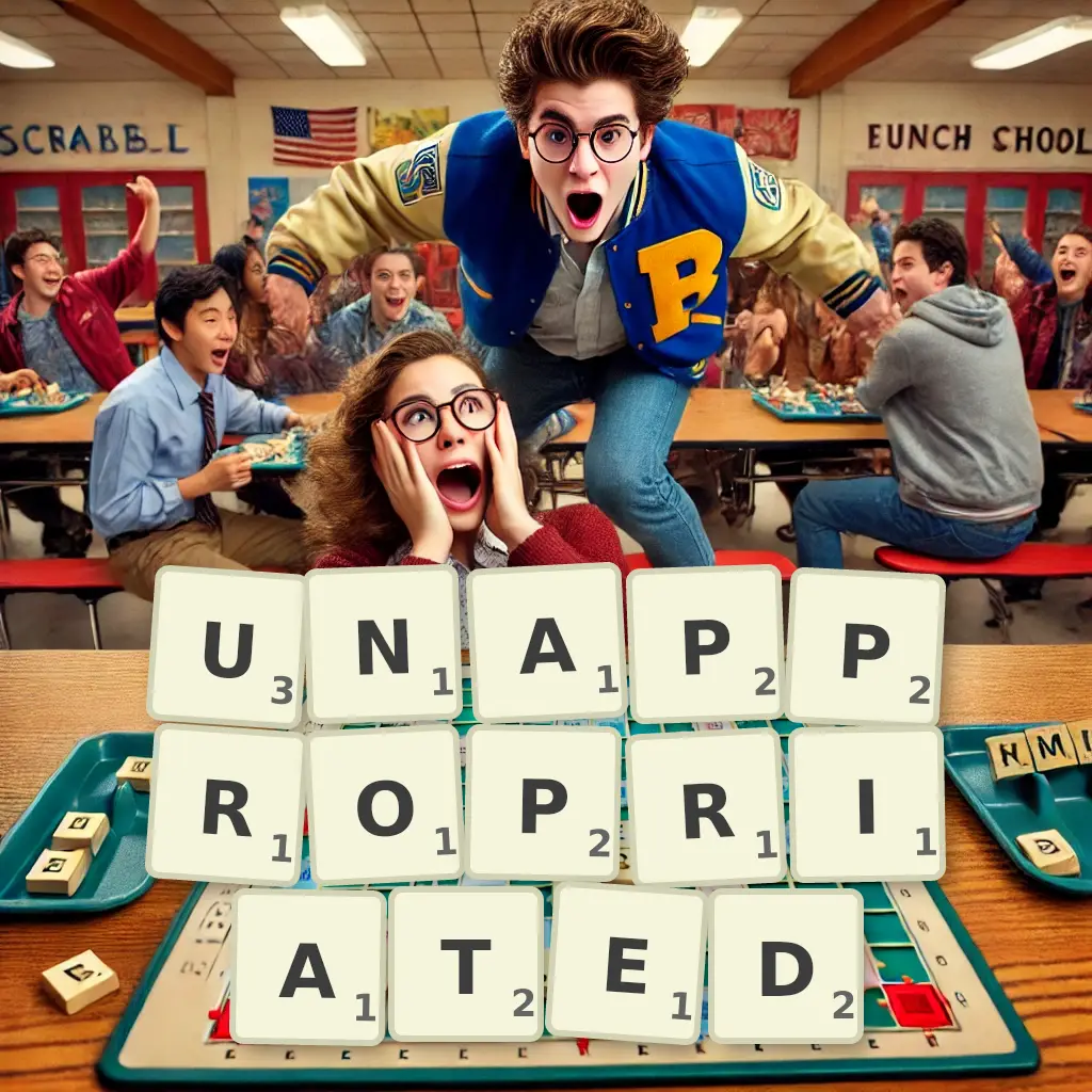 List of words with letters UNAPPROPRIATED Words with letters UNAPPROPRIATED