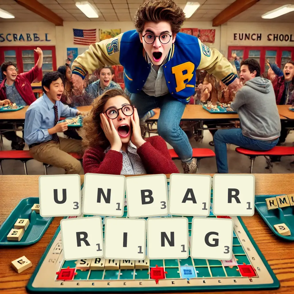 List of words with letters UNBARRING Words with letters UNBARRING