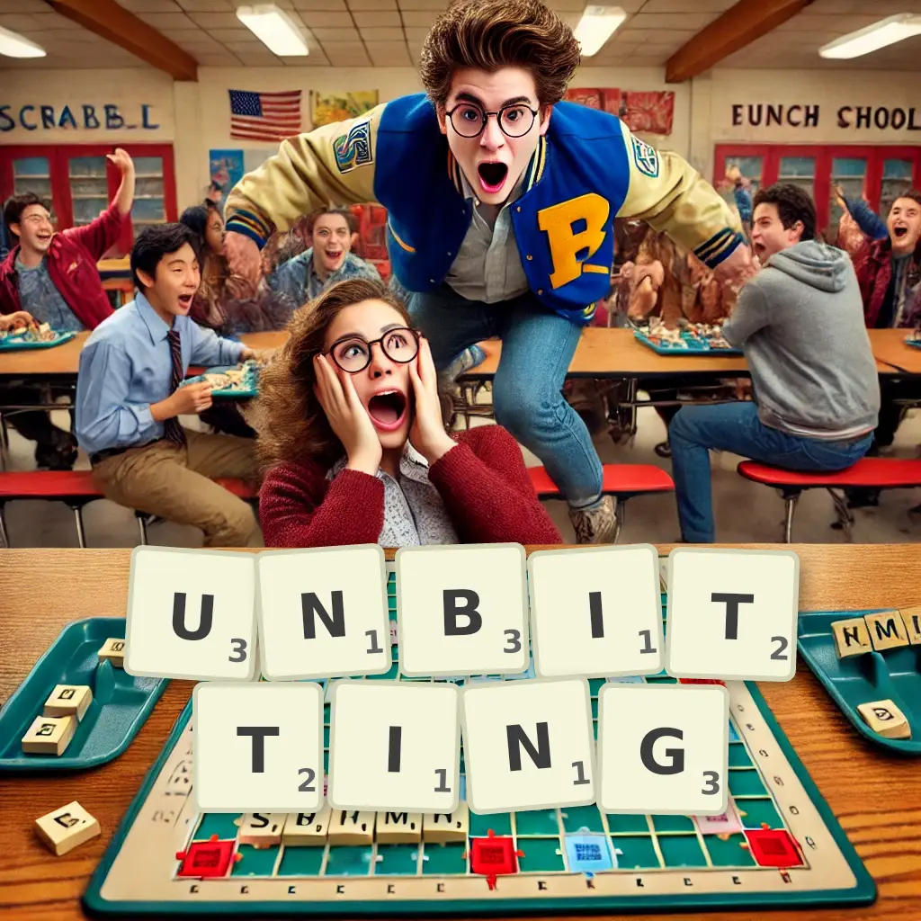 List of words with letters UNBITTING Words with letters UNBITTING