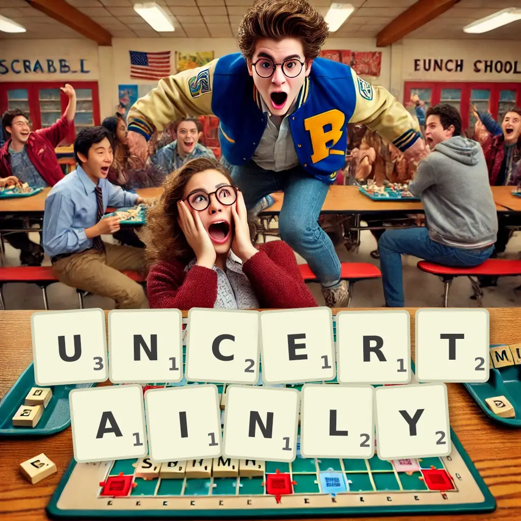 List of words with letters UNCERTAINLY Words with letters UNCERTAINLY