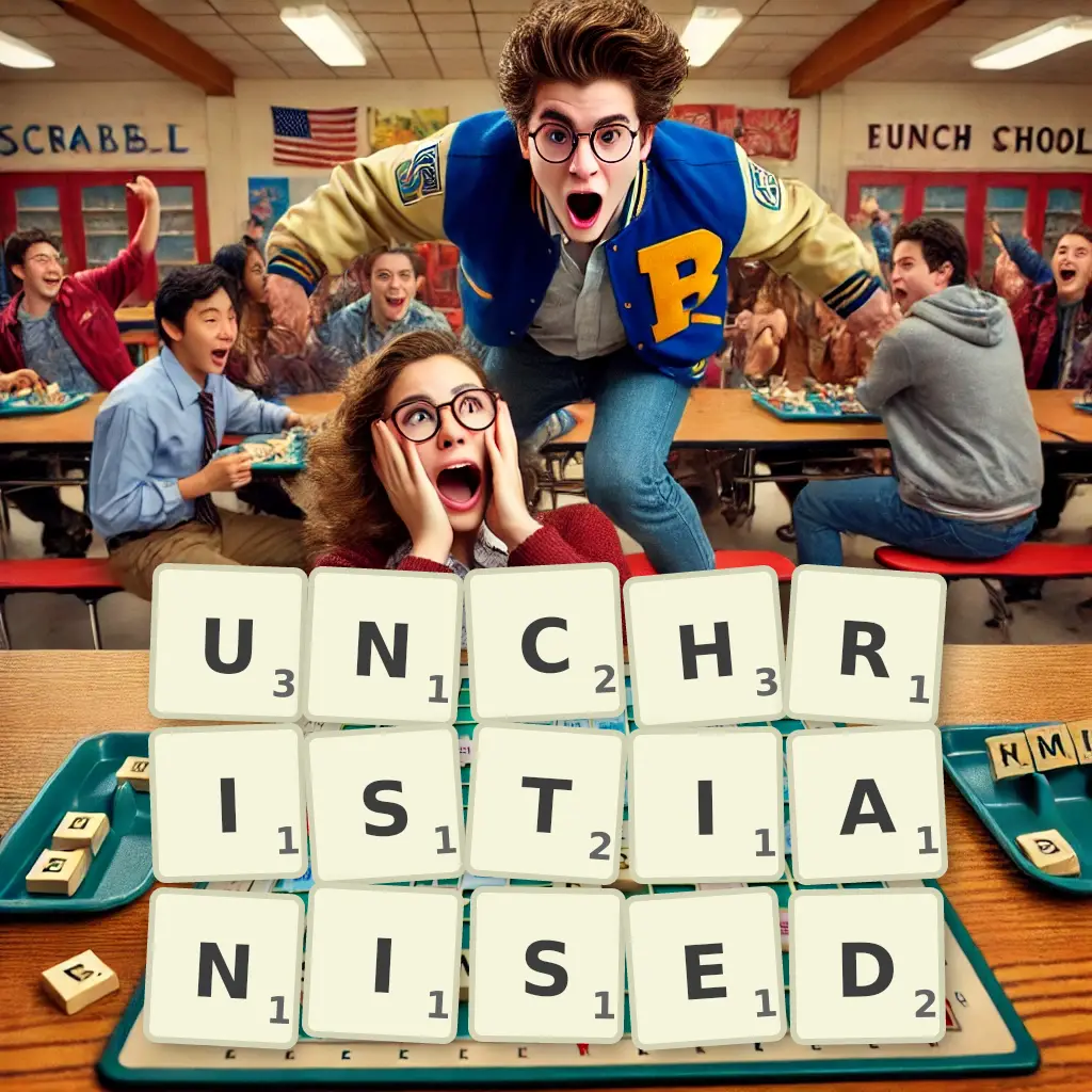 List of words with letters UNCHRISTIANISED Words with letters UNCHRISTIANISED