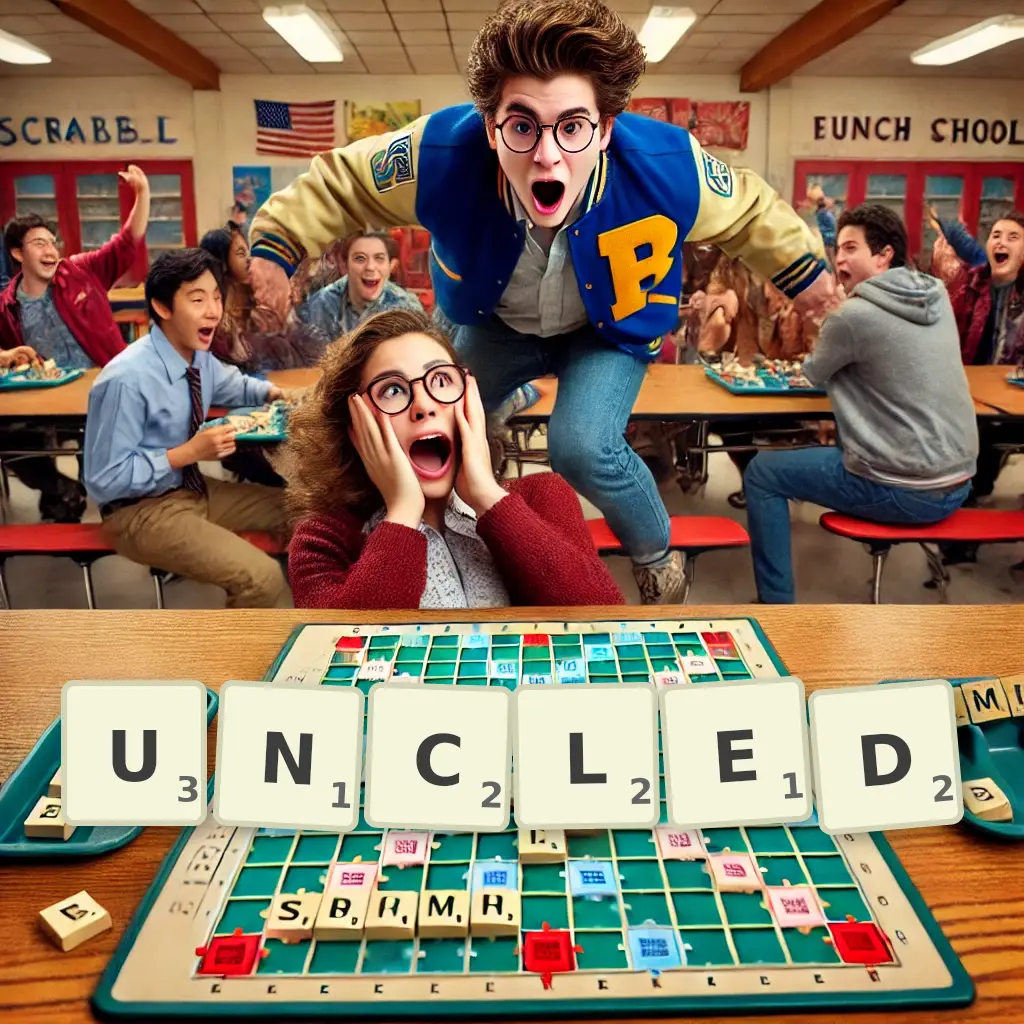 List of words with letters UNCLED Words with letters UNCLED