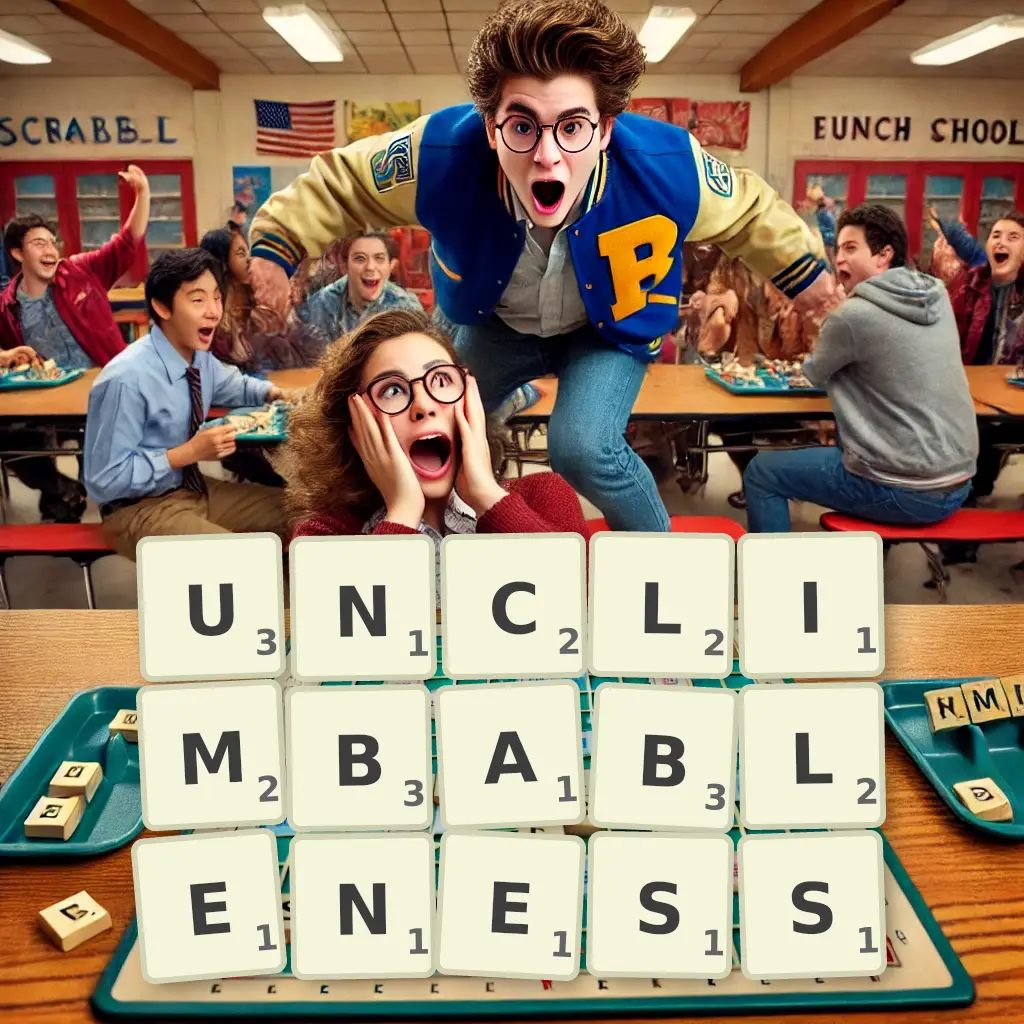 List of words with letters UNCLIMBABLENESS Words with letters UNCLIMBABLENESS