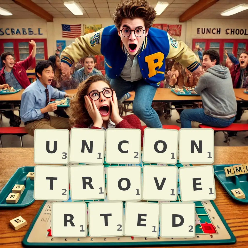 List of words with letters UNCONTROVERTED Words with letters UNCONTROVERTED