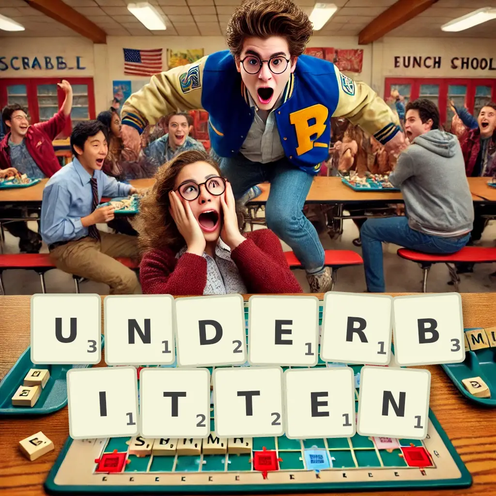 List of words with letters UNDERBITTEN Words with letters UNDERBITTEN