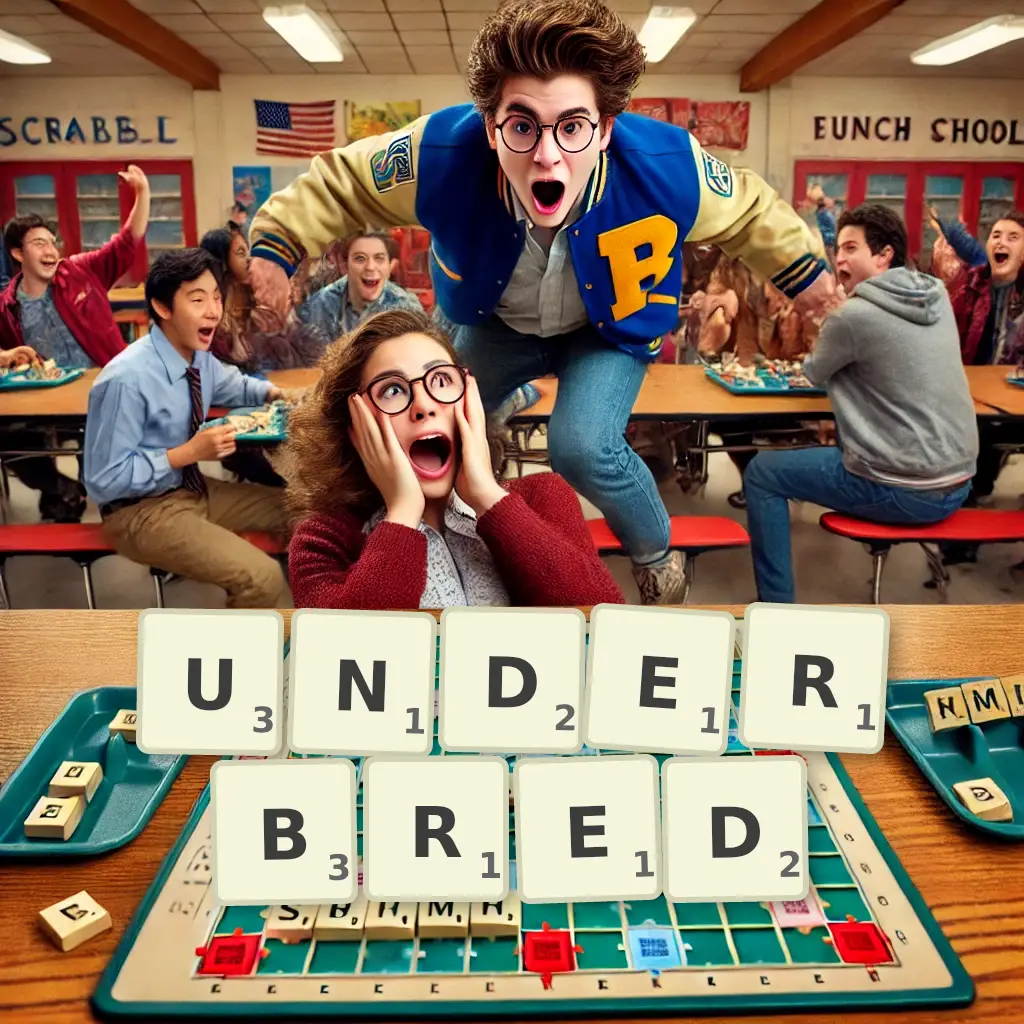 List of words with letters UNDERBRED Words with letters UNDERBRED