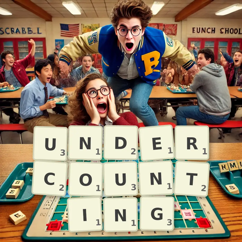 List of words with letters UNDERCOUNTING Words with letters UNDERCOUNTING