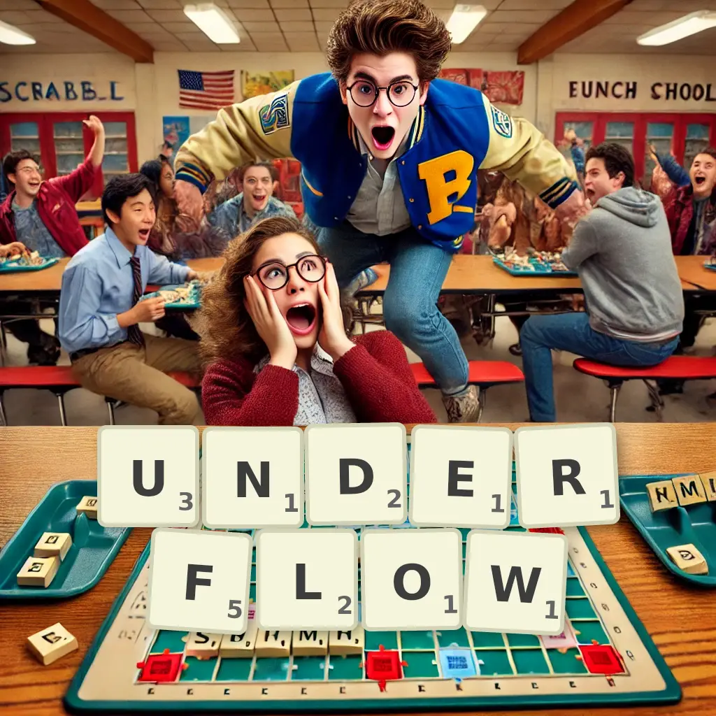 List of words with letters UNDERFLOW Words with letters UNDERFLOW