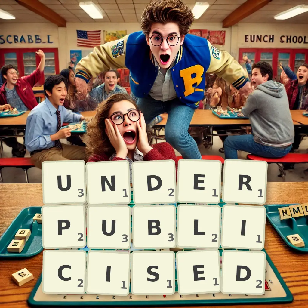 List of words with letters UNDERPUBLICISED Words with letters UNDERPUBLICISED